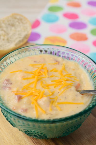 Leftover Ham Shredded Potato Soup Slow Cooker Leftover Ham & Shredded Potato Soup