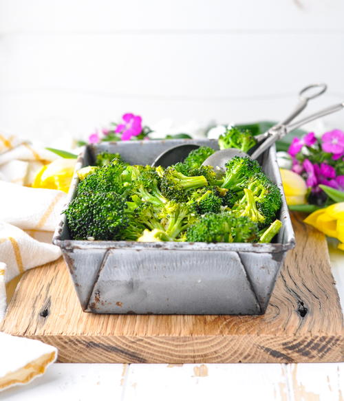 Garlic Roasted Broccoli Garlic Roasted Broccoli