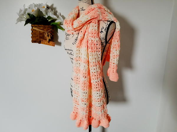 Creamsicle WrapScarf Creamsicle Wrap/Scarf