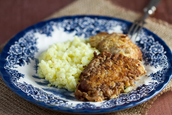 Drunken Schnitzels: Veal Cutlets in Red Wine