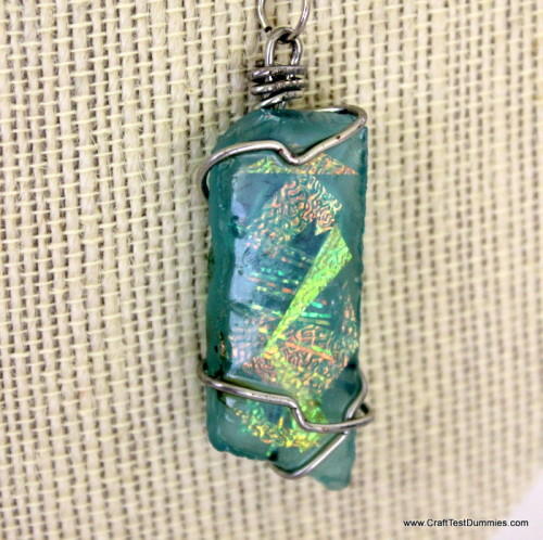 Magical Recycled Glass Pendant Magical Recycled Glass Pendant