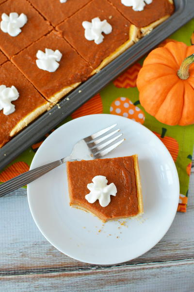 Pumpkin Pie Squares Recipe for Larger Gatherings Pumpkin Pie Squares Recipe for Larger Gatherings