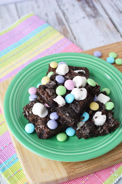 Chocolaty Chocolate Marshmallow Brownies Recipe