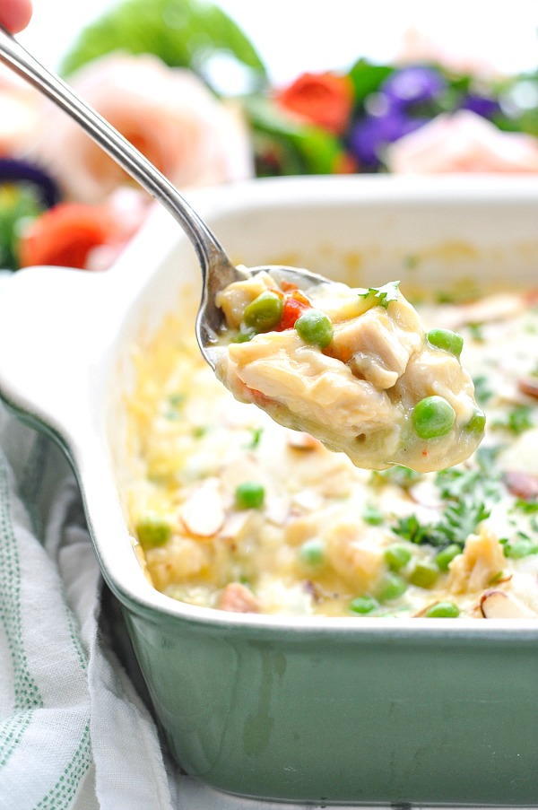 Dump-and-Bake Southern Chicken Casserole | RecipeLion.com