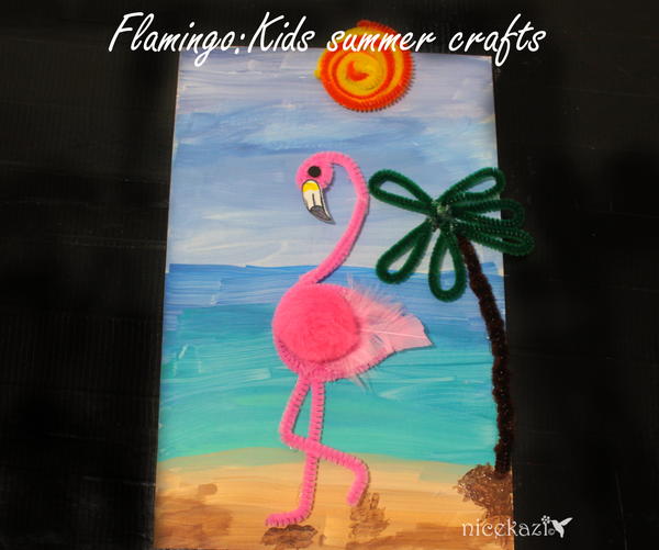 Flamingo Kids Summer Crafts Flamingo: Kids Summer Crafts