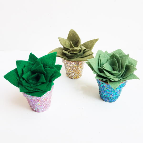 Felt Succulents Felt Succulents