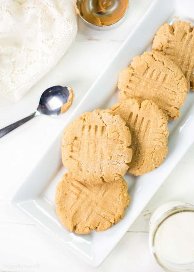 Healthy Peanut Butter Cookies Healthy peanut butter cookies