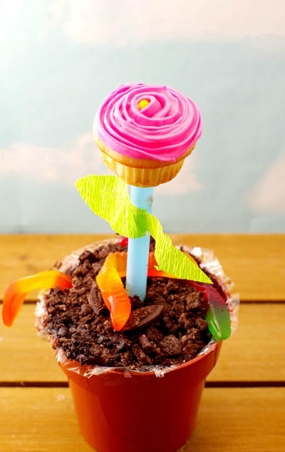 Cupcake Flower Pots Cupcake Flower Pots