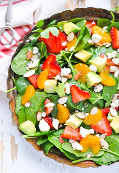 Strawberry Spinach Salad with Poppy Seed Dressing Strawberry Spinach Salad with Poppy Seed Dressing