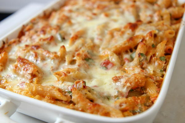 Baked Ziti with Spinach Baked Ziti with Spinach