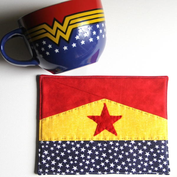 Wonder Woman Mug Mat Wonder Woman Mug Mat_2