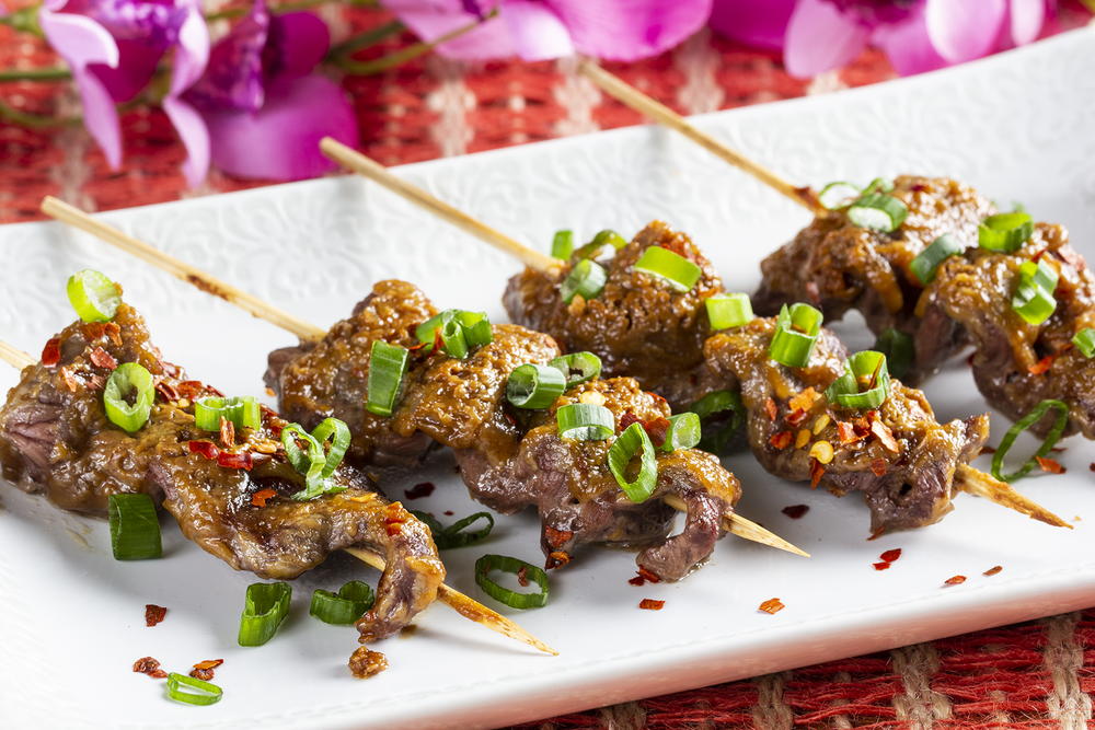satay beef thai recipe skewers appetizers