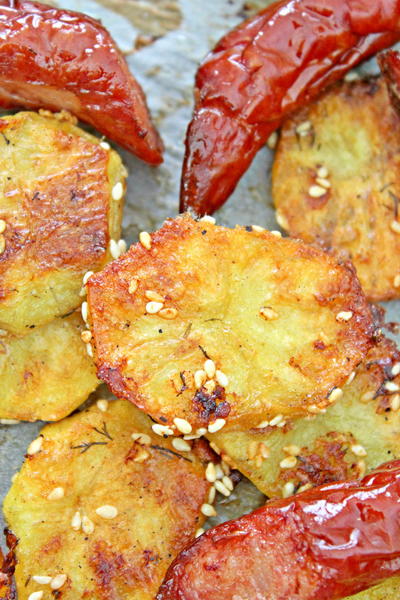 Roasted Sausage and Potatoes Roasted Sausage and Potatoes