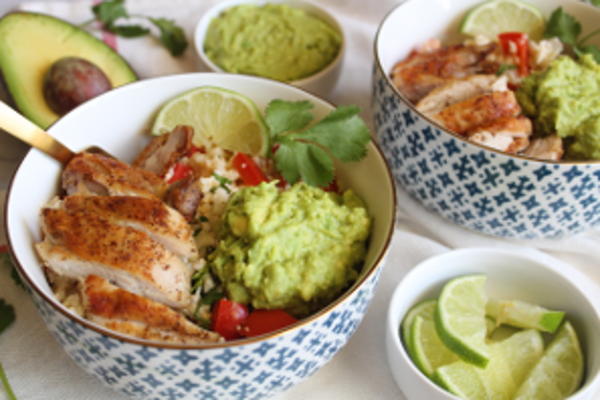 Cauliflower Rice Burrito Bowl Cauliflower Rice Burrito Bowl