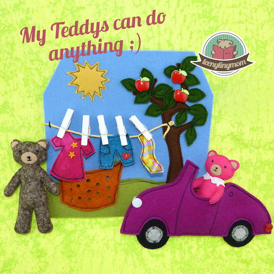 Teddy Hanging Out Laundry Teddy Hanging out Laundry