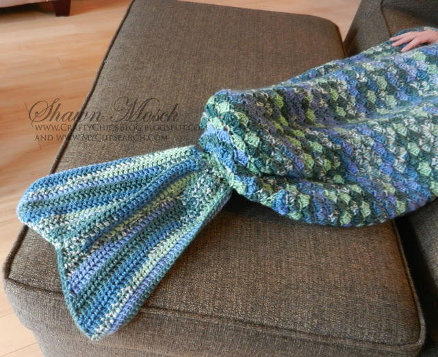 Mermaid Tail Blanket Mermaid Tail Blanket