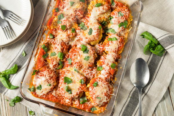 Healthy Eggplant Parmesan Healthy Eggplant Parmesan