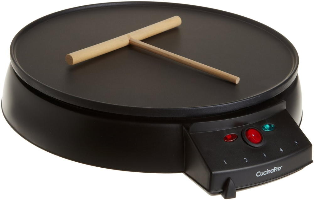 CucinaPro 12inch Electric Griddle and Crepe Maker