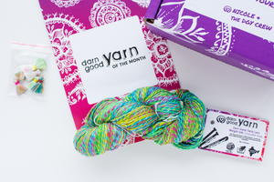 Darn Good Yarn Subscription Yarn Gift Box Giveaway
