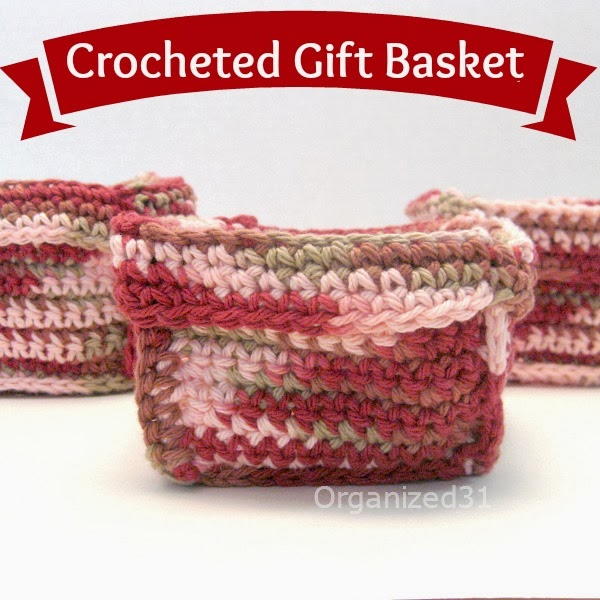 Easy Crochet Square Basket Easy Crochet Square Basket