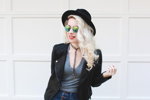 DIY Leather Choker DIY Leather Choker