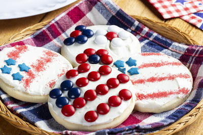 Patriotic Sugar Cookies