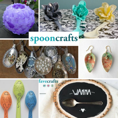 27 Spoon Crafts: Wooden, Plastic, Metal, and More