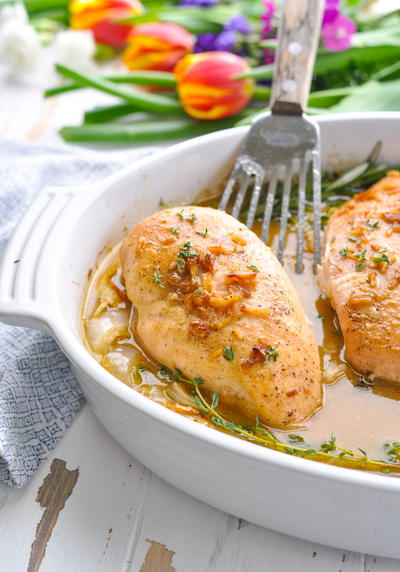 Dump-and-Bake French Onion Chicken Dump-and-Bake French Onion Chicken