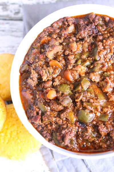 No Bean Chili No Bean Chili