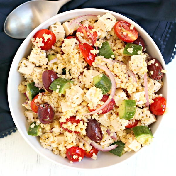 Greek Millet Salad Greek Millet Salad