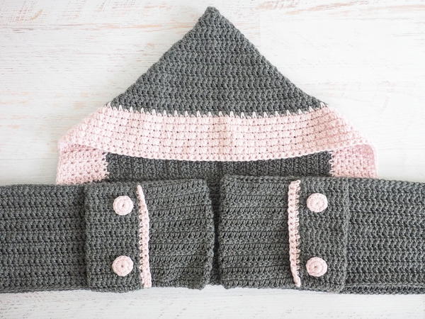 Hooded Scarf Crochet Pattern Hooded Scarf Crochet Pattern