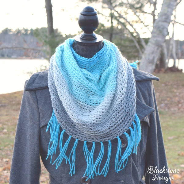 Watercolor Cowl Watercolor Cowl