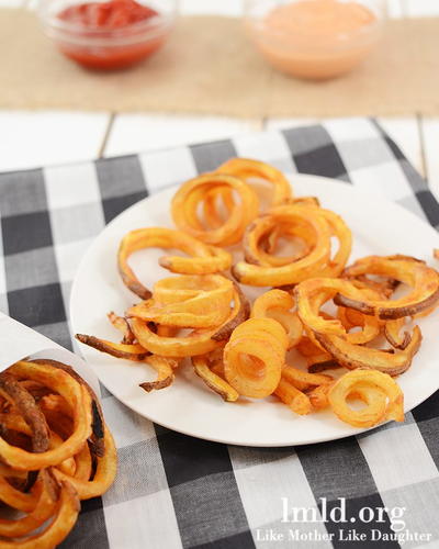Oven "Fried" Copycat Arby's Curly Fries