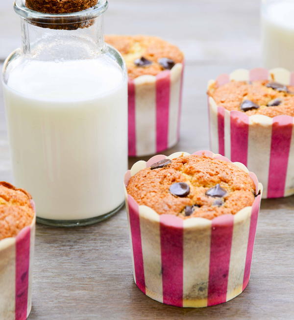 Banana Chocolate Chip Muffins Banana Chocolate Chip Muffins