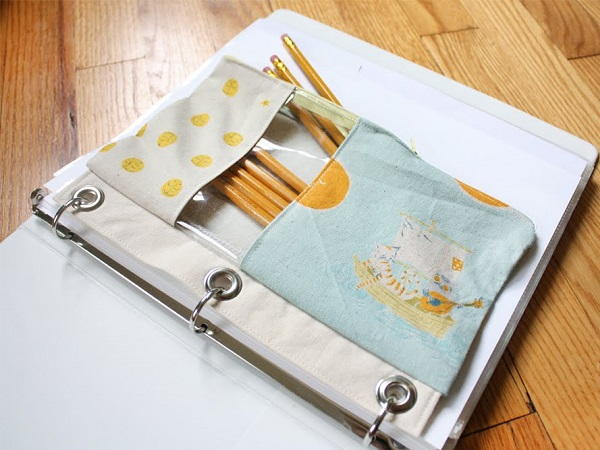 Binder Pouch Tutorial Binder Pouch Tutorial