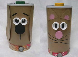 Recycled Treat Containers