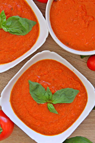 Roasted Tomato Basil Soup Roasted Tomato Basil Soup