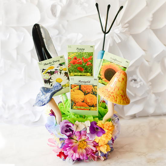 Mothers Day Garden Gift Basket Mother's Day Garden Gift Basket