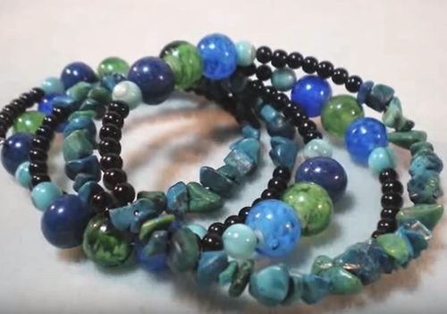 Beadalicious Memory Wire Bracelet Beadalicious Memory Wire Bracelet