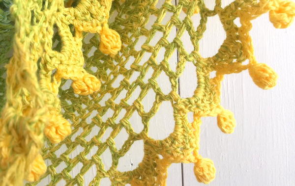 Pom Pom Happiness Shawl Pom Pom Happiness Shawl