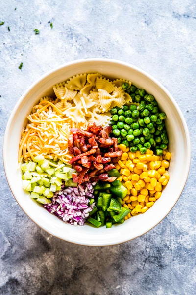 Bacon Ranch Pasta Salad Bacon Ranch Pasta Salad