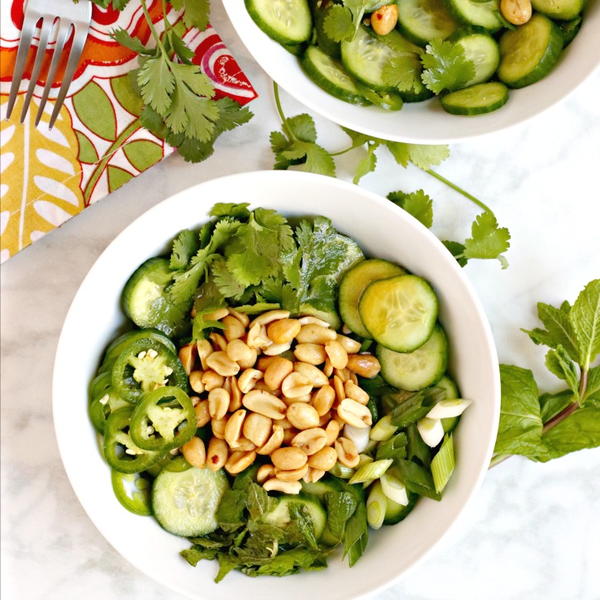 Cucumber Peanut Salad Cucumber Peanut Salad