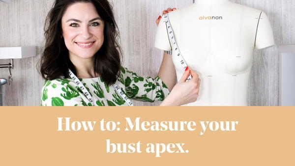 How To: Measure YOUR Bust Apex and Position on a Pattern