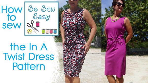 How to Sew the In a Twist Dress How to Sew the In a Twist Dress
