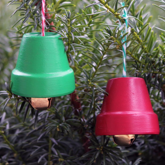 DIY Terra Cotta Bells