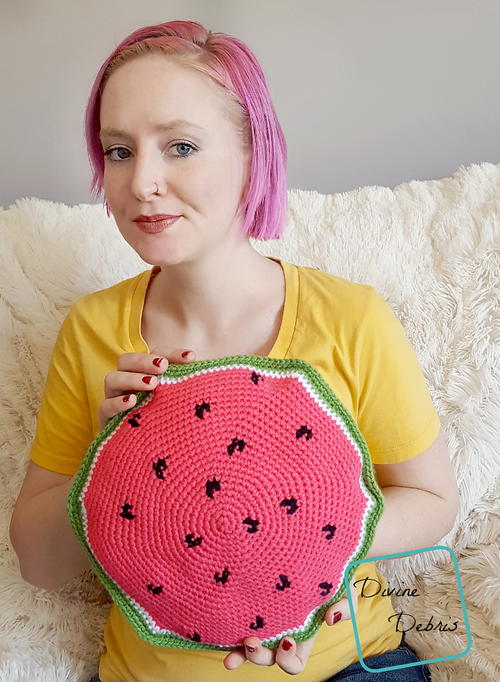 Wonderful Watermelon Pillow Wonderful Watermelon Pillow