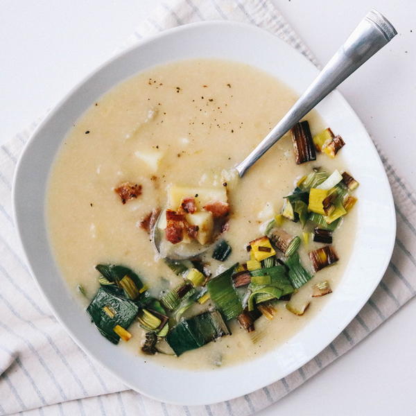 Healthy Potato Leek Soup Healthy Potato Leek Soup