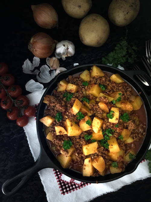 Spicy Ground Beef Stew Spicy Ground Beef Stew