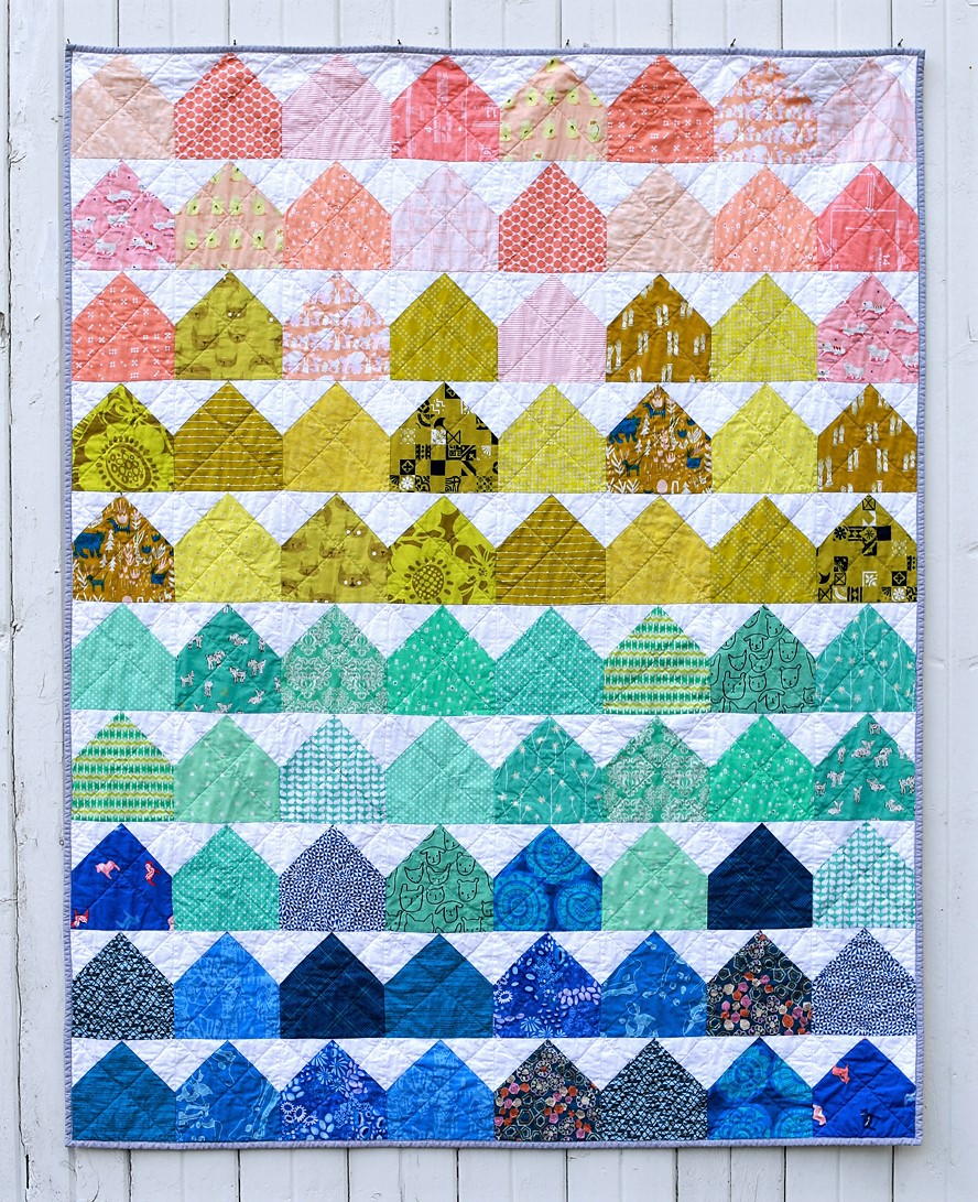 Summer House Quilt Pattern | FaveQuilts.com