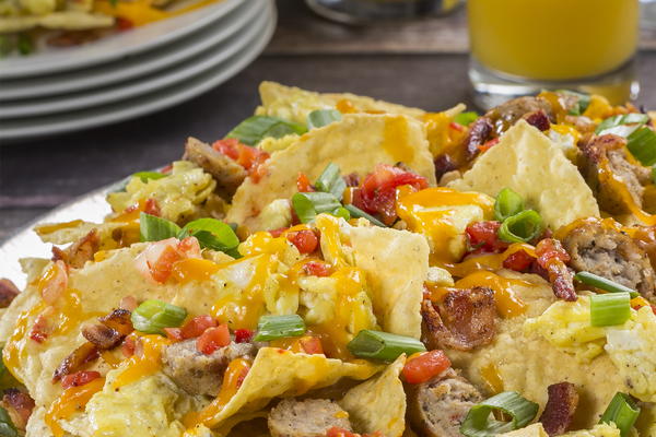 Fun-to-Share Breakfast Nachos